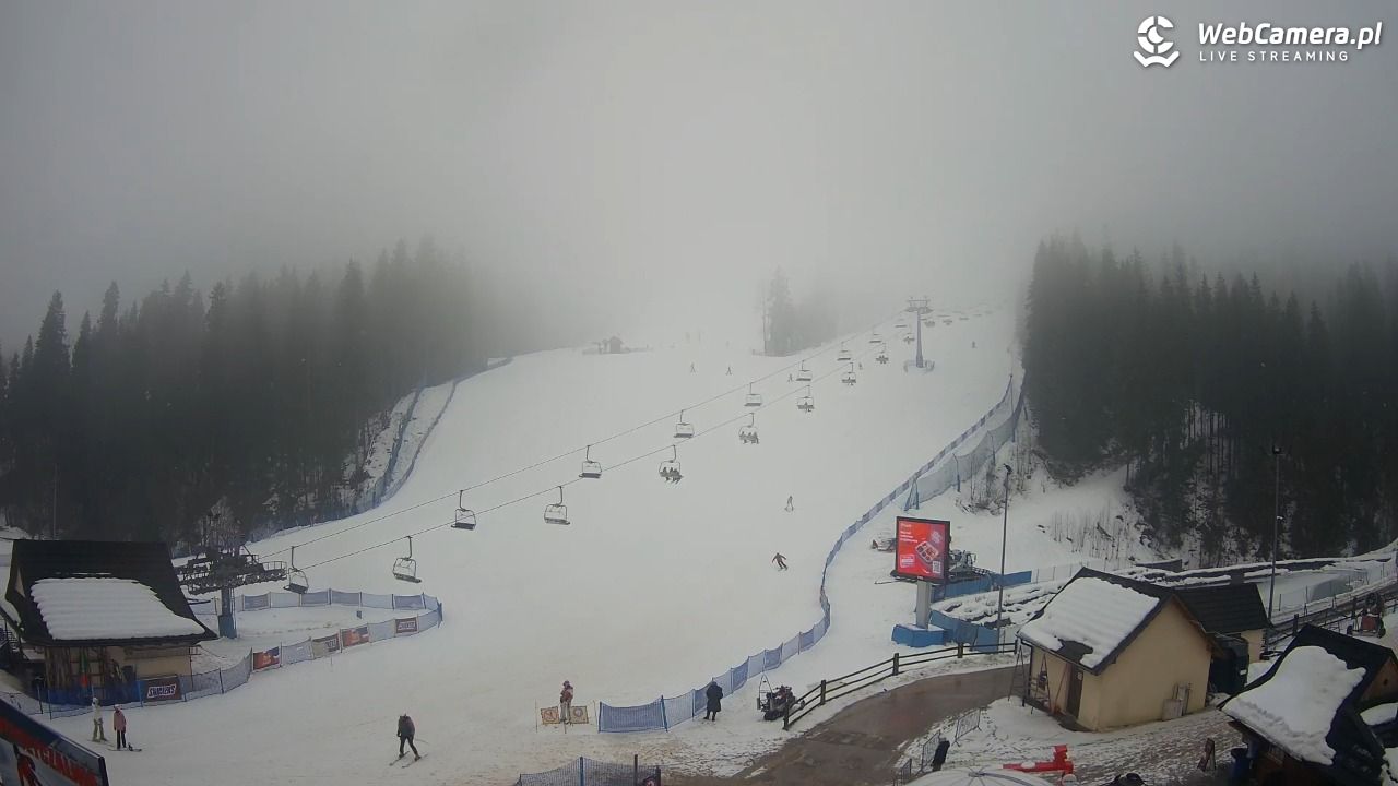SKI SUCHE - widok na stok - 08 luty 2026, 10:33