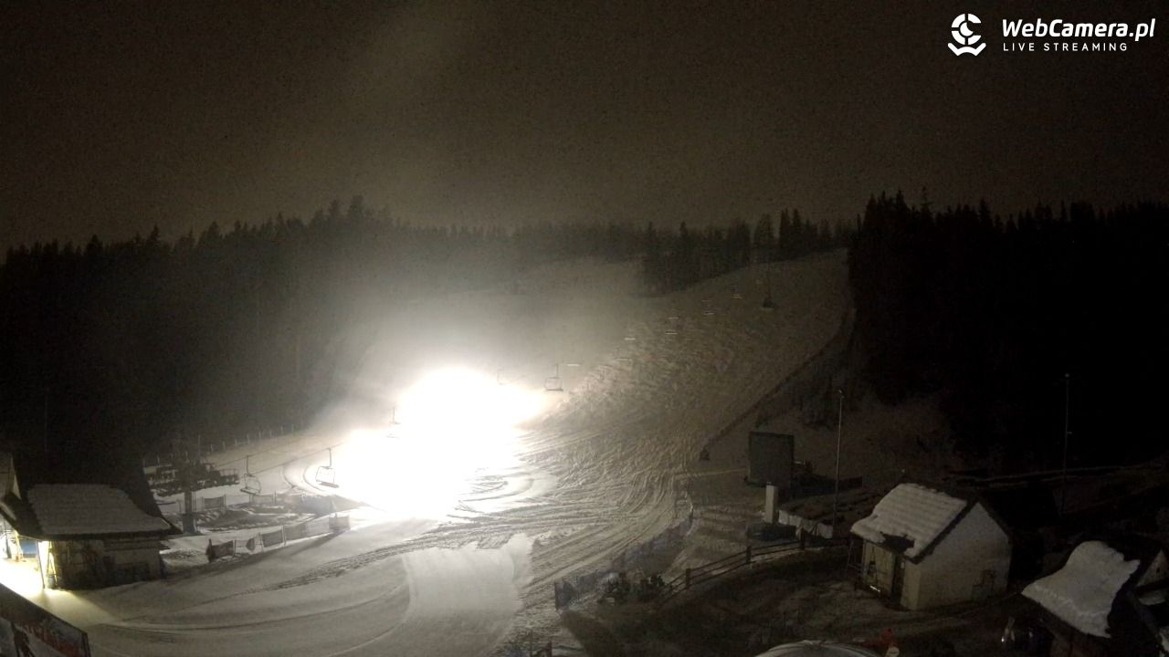 SKI SUCHE - widok na stok - 08 luty 2026, 21:45