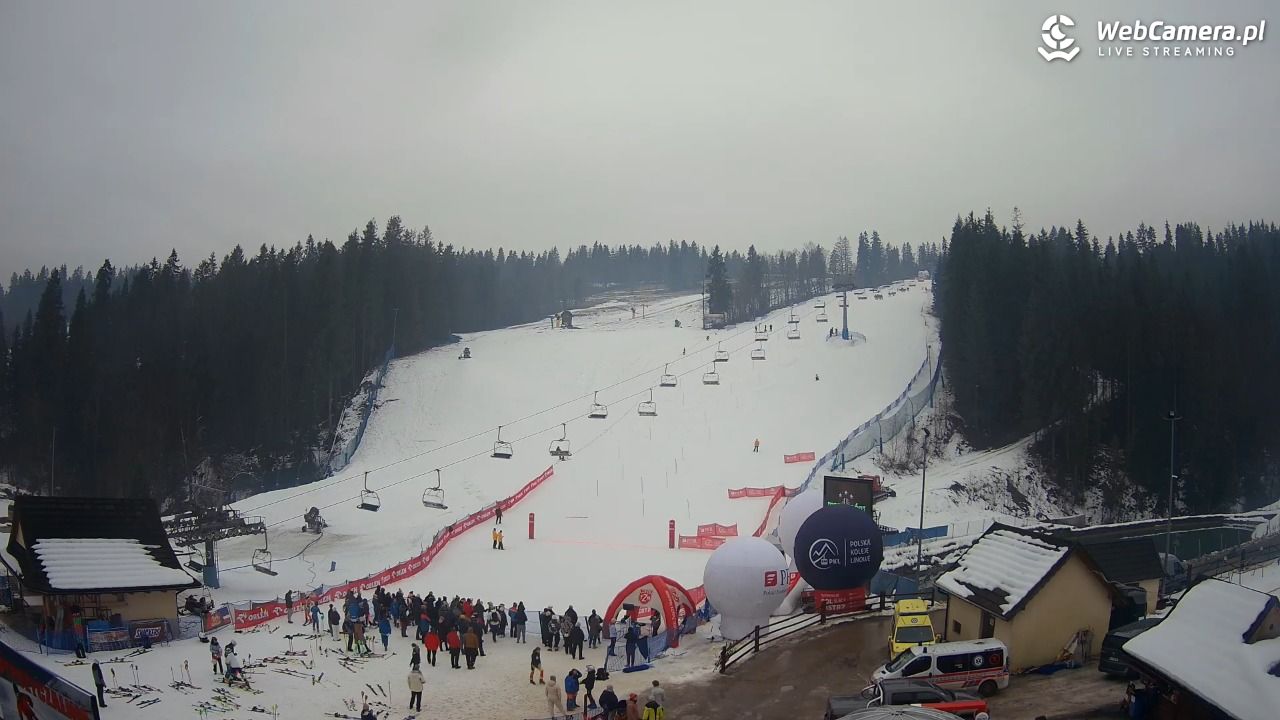 SKI SUCHE - widok na stok - 21 grudzień 2025, 12:50