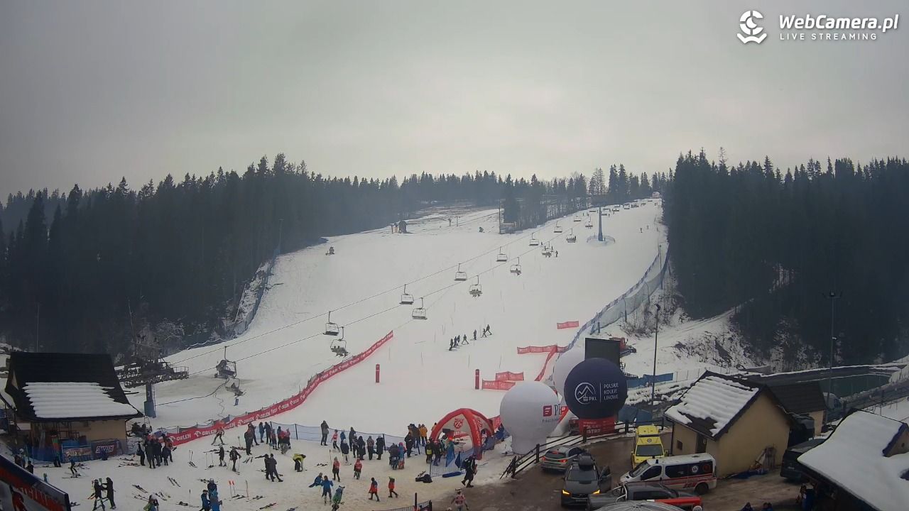 SKI SUCHE - widok na stok - 21 grudzień 2025, 12:03