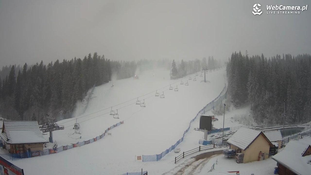 SKI SUCHE - widok na stok - 24 grudzień 2025, 07:54