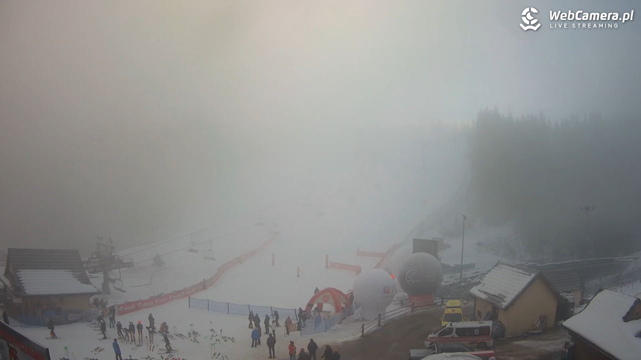 SKI SUCHE - widok na stok - 20 grudzień 2025, 08:21