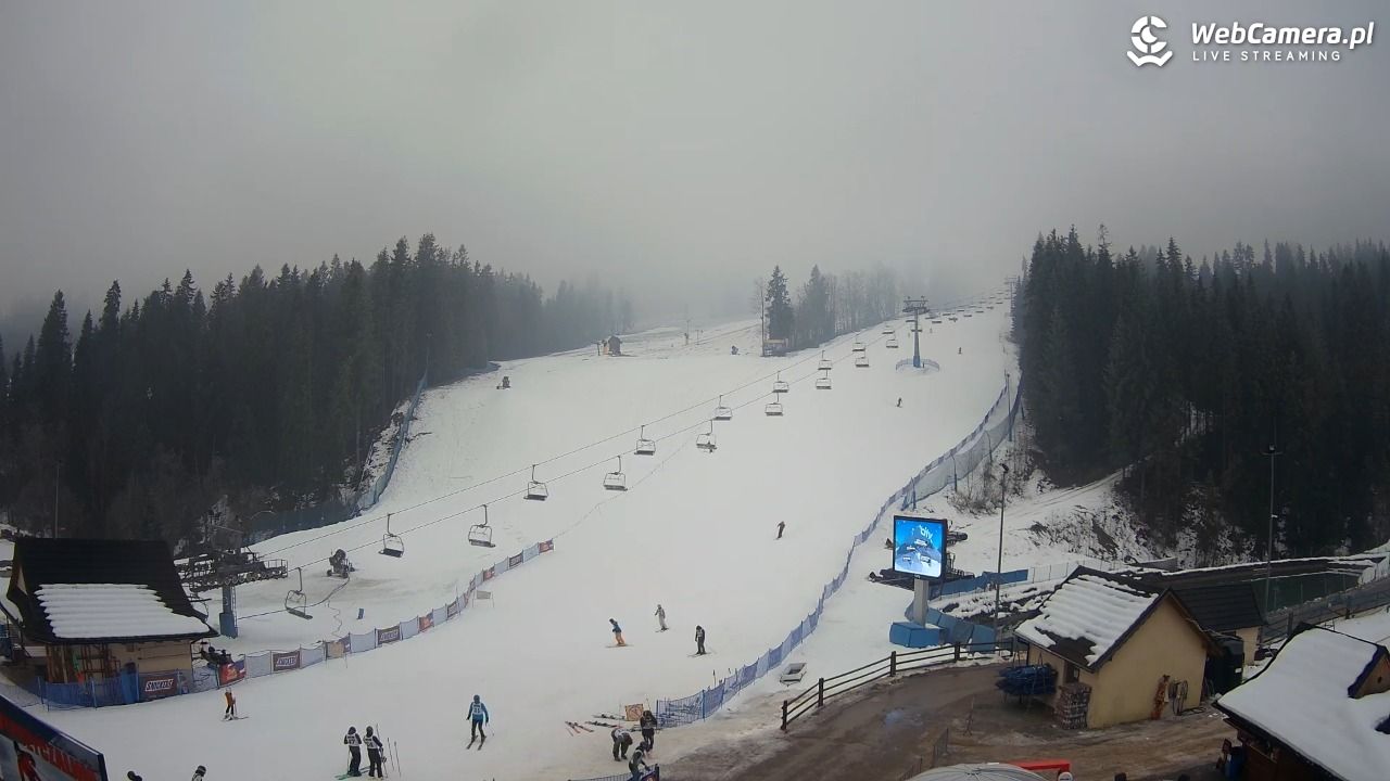 SKI SUCHE - widok na stok - 23 grudzień 2025, 10:16