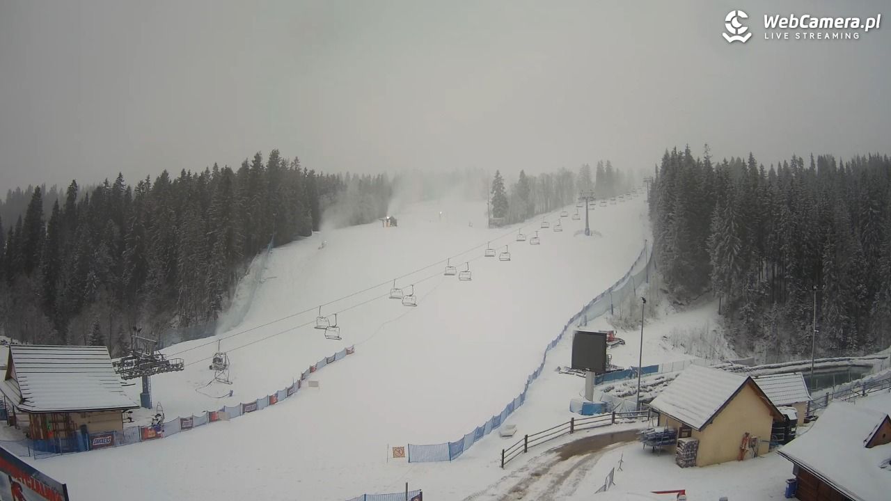 SKI SUCHE - widok na stok - 24 grudzień 2025, 07:56