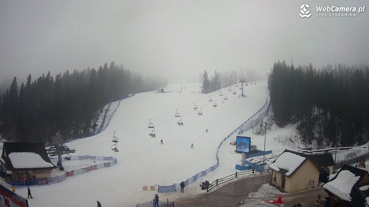 SKI SUCHE - widok na stok - 08 luty 2026, 13:22