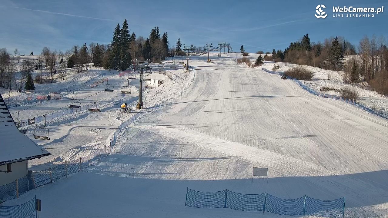 WITÓW -ski - widok na stok - 05 styczeń 2026, 08:57