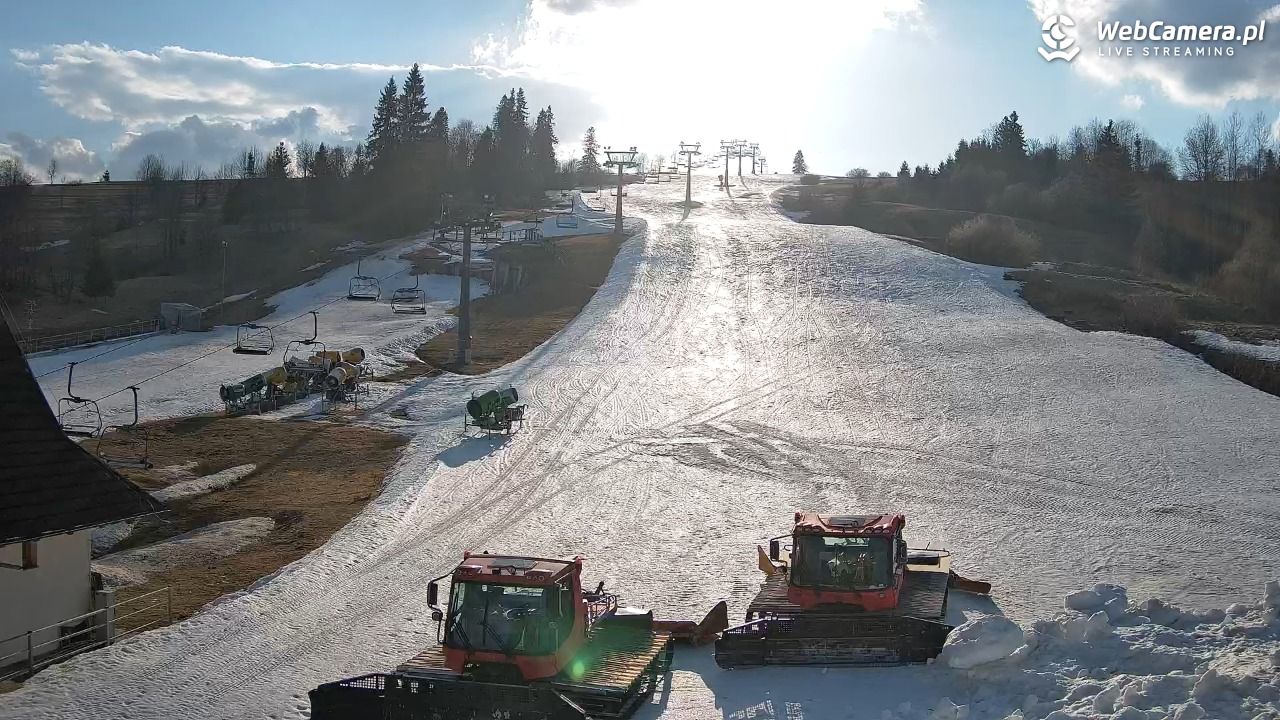 WITÓW -ski - widok na stok - 13 marzec 2026, 15:47