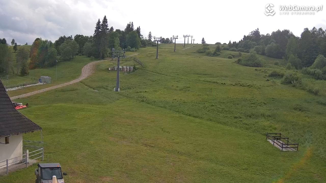 WITÓW -ski - widok na stok - 17 czerwiec 2026, 17:14