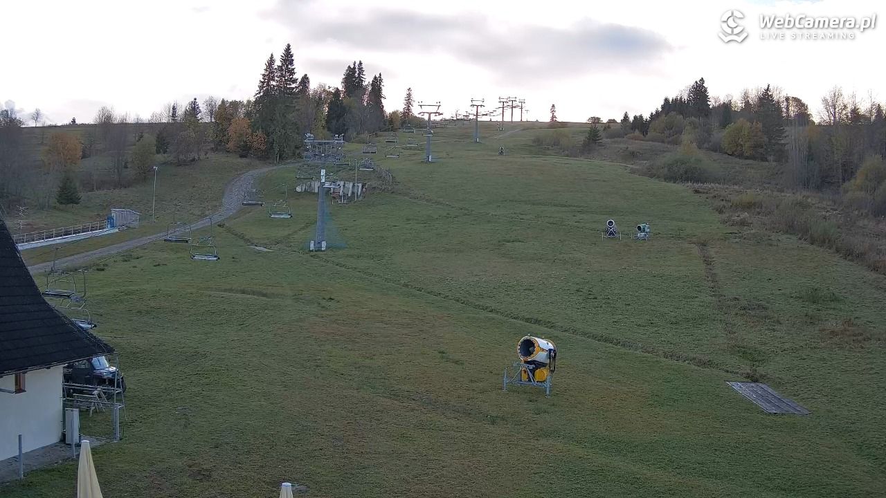 WITÓW -ski - widok na stok - 26 październik 2025, 14:54