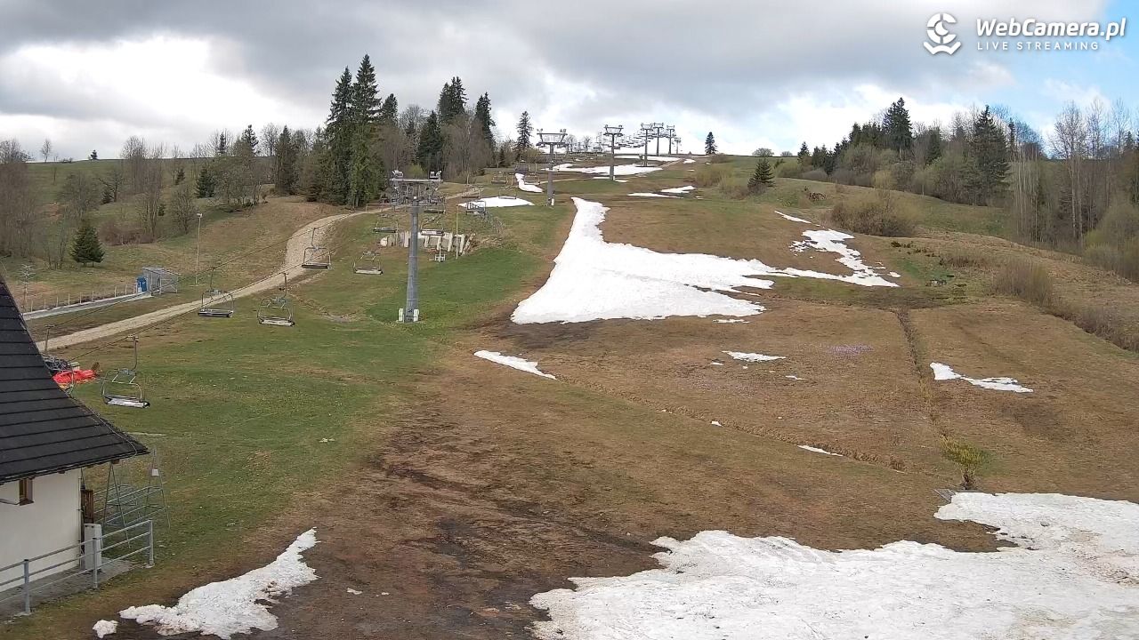 WITÓW -ski - widok na stok - 26 kwiecień 2026, 09:09