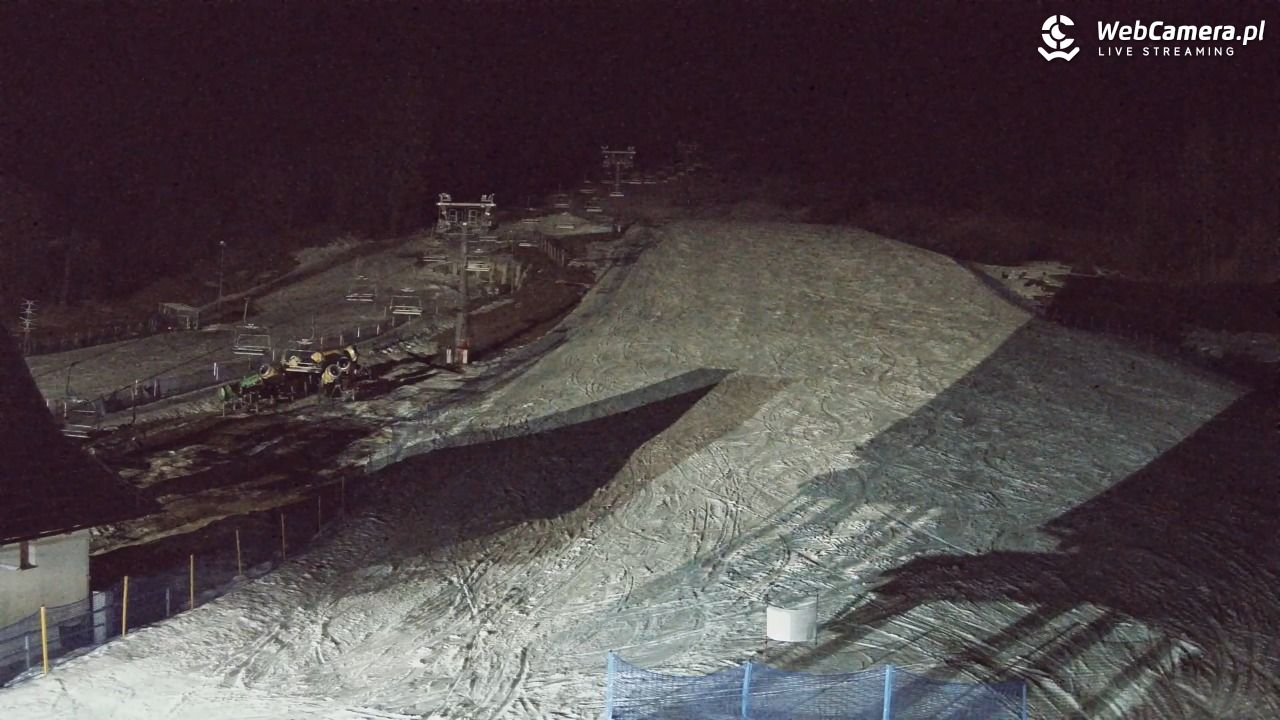 WITÓW -ski - widok na stok - 08 marzec 2026, 19:55