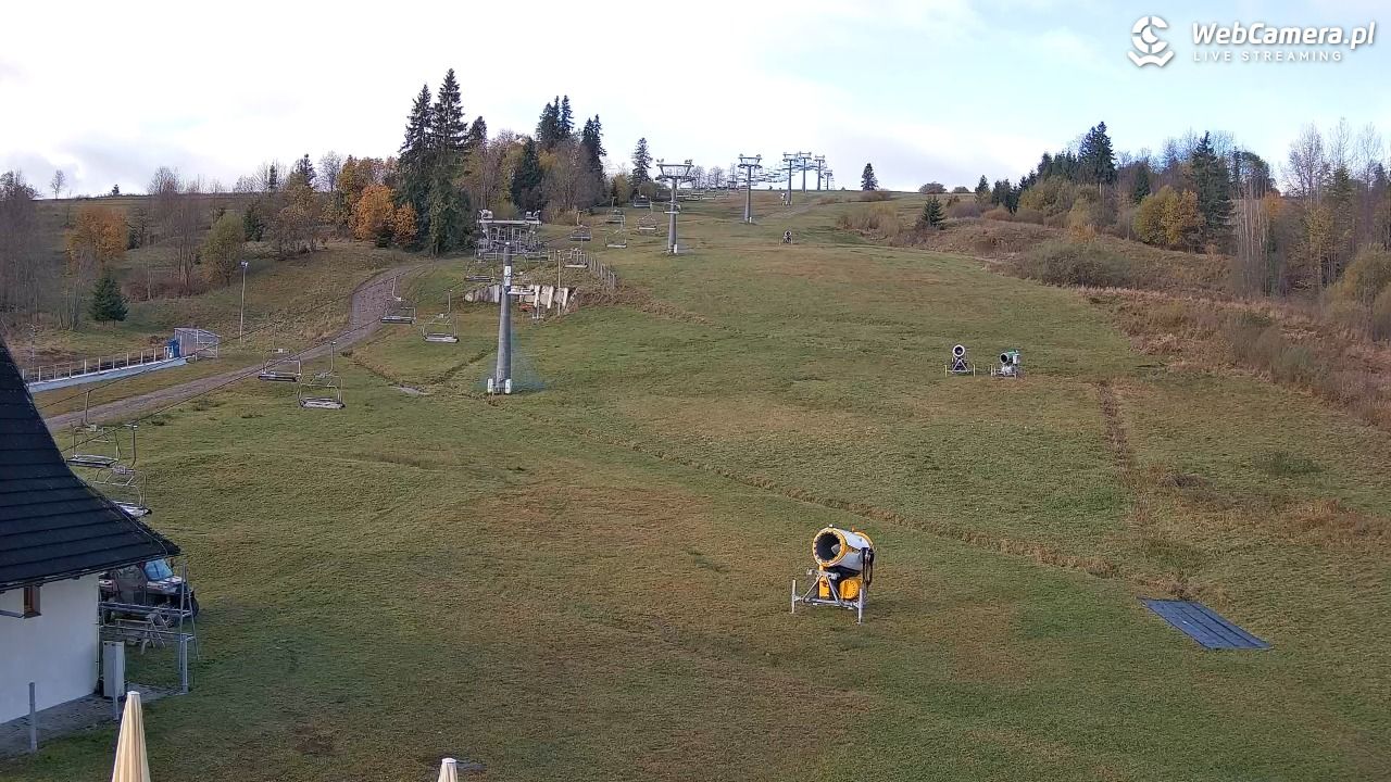 WITÓW -ski - widok na stok - 26 październik 2025, 07:58