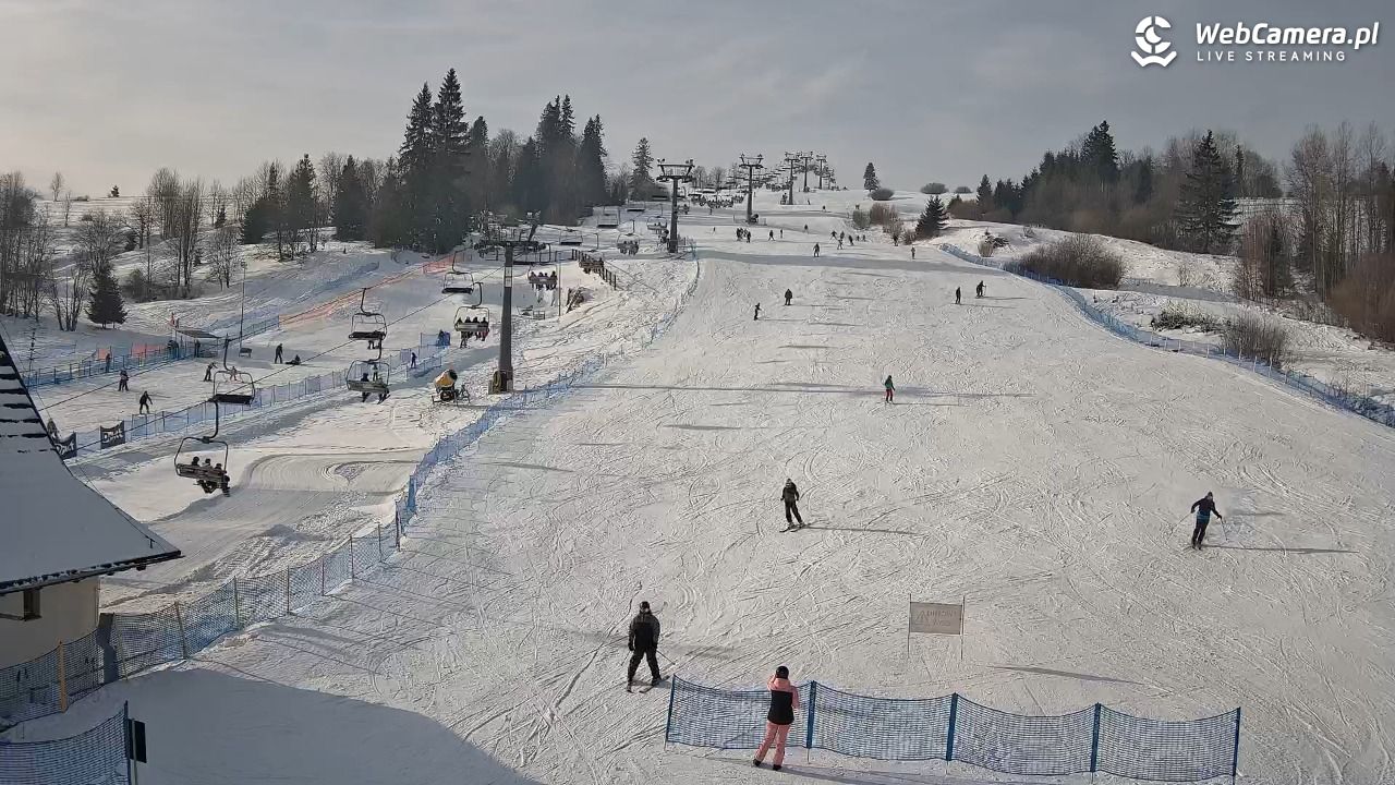 WITÓW -ski - widok na stok - 05 styczeń 2026, 11:37