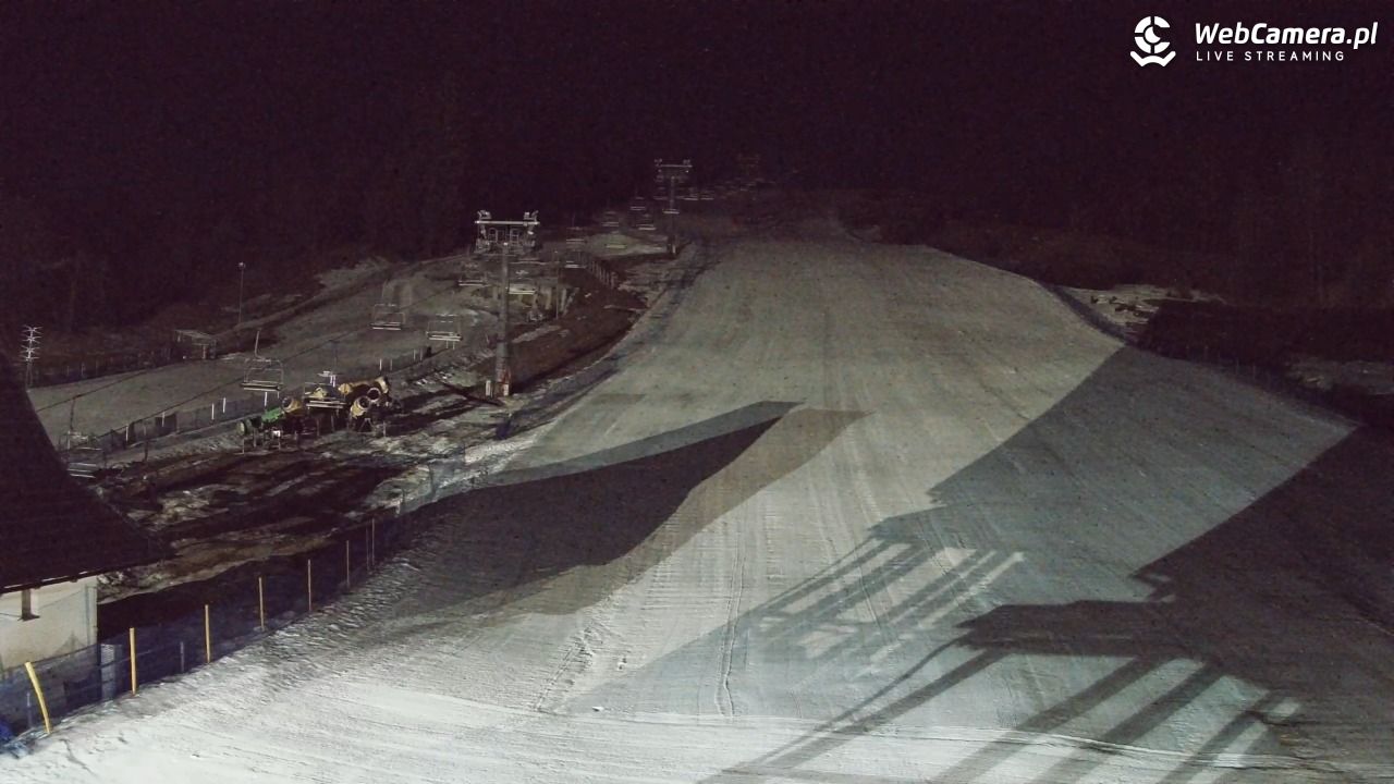 WITÓW -ski - widok na stok - 08 marzec 2026, 00:24