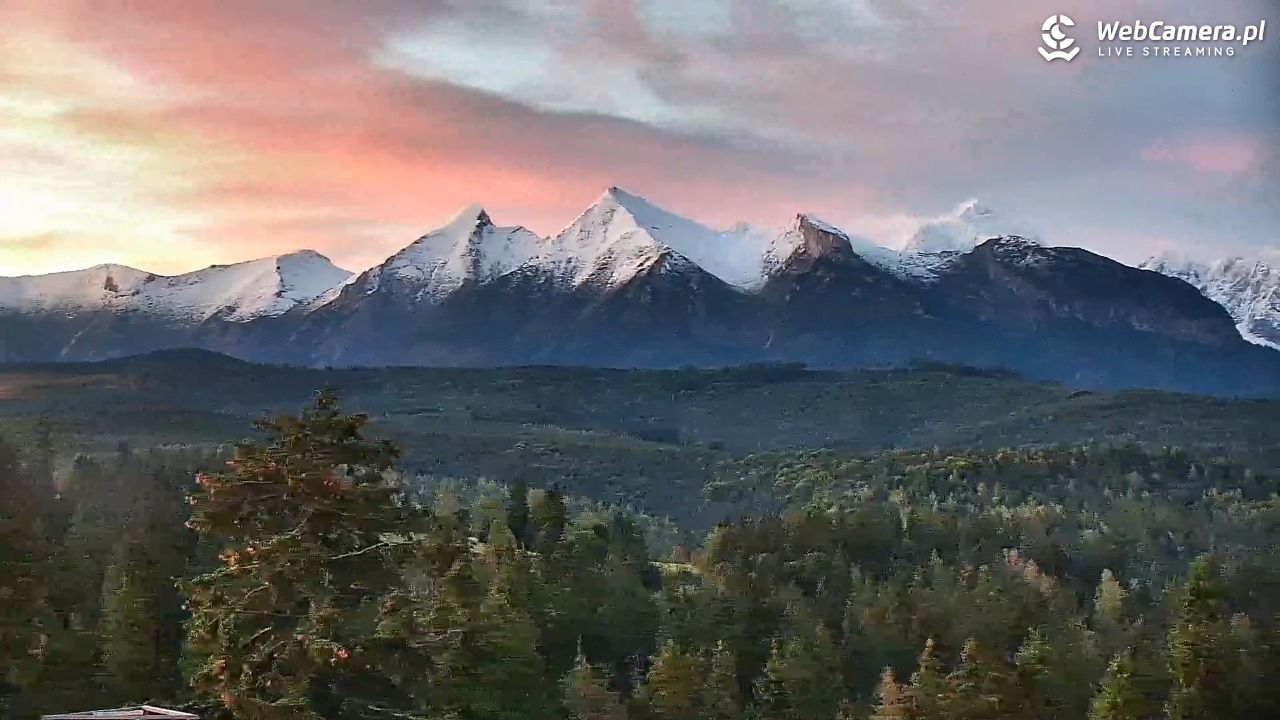 Tatry na żywo - Rzepiska - 24 wresień 2026, 06:19