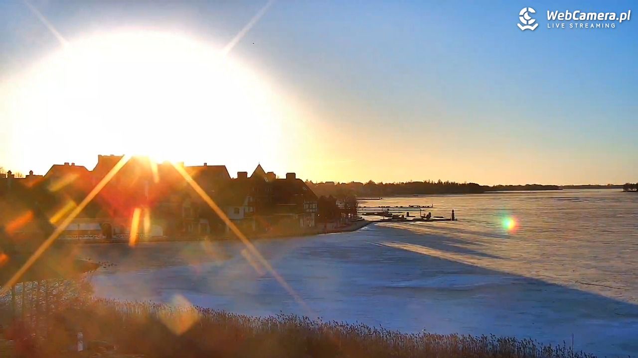 MIKOŁAJKI - widok na port - 04 marzec 2026, 06:53