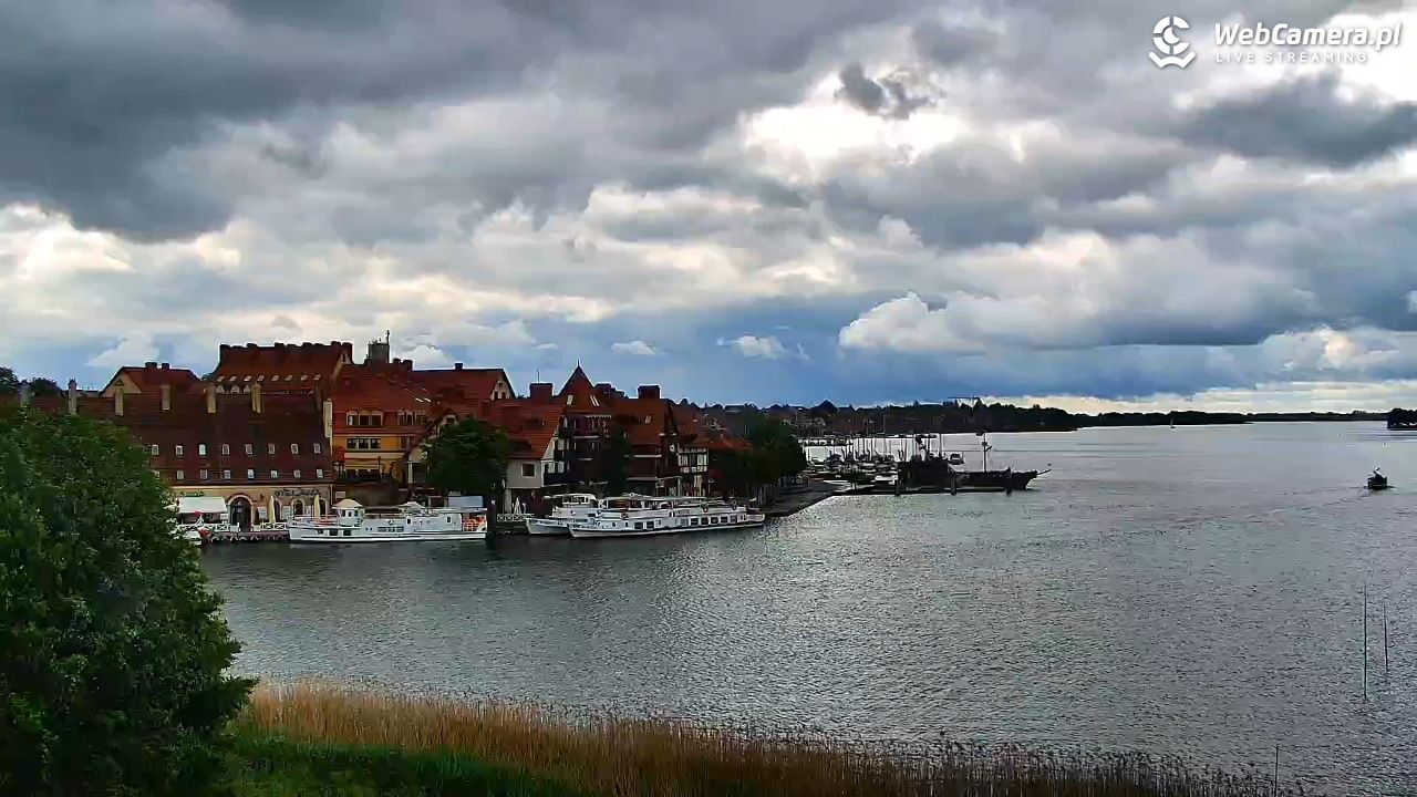 MIKOŁAJKI - widok na port - 14 czerwiec 2026, 09:12