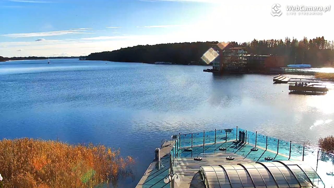 MIKOŁAJKI - widok na port - 15 listopad 2025, 11:53