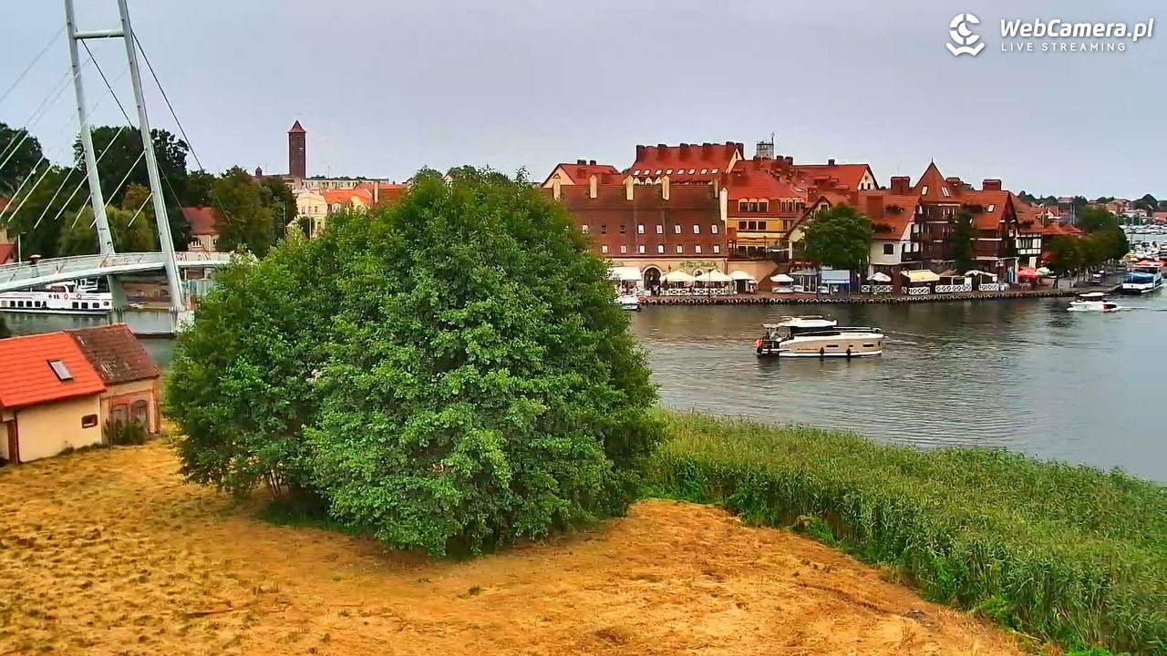 MIKOŁAJKI - widok na port - 16 sierpień 2026, 17:14