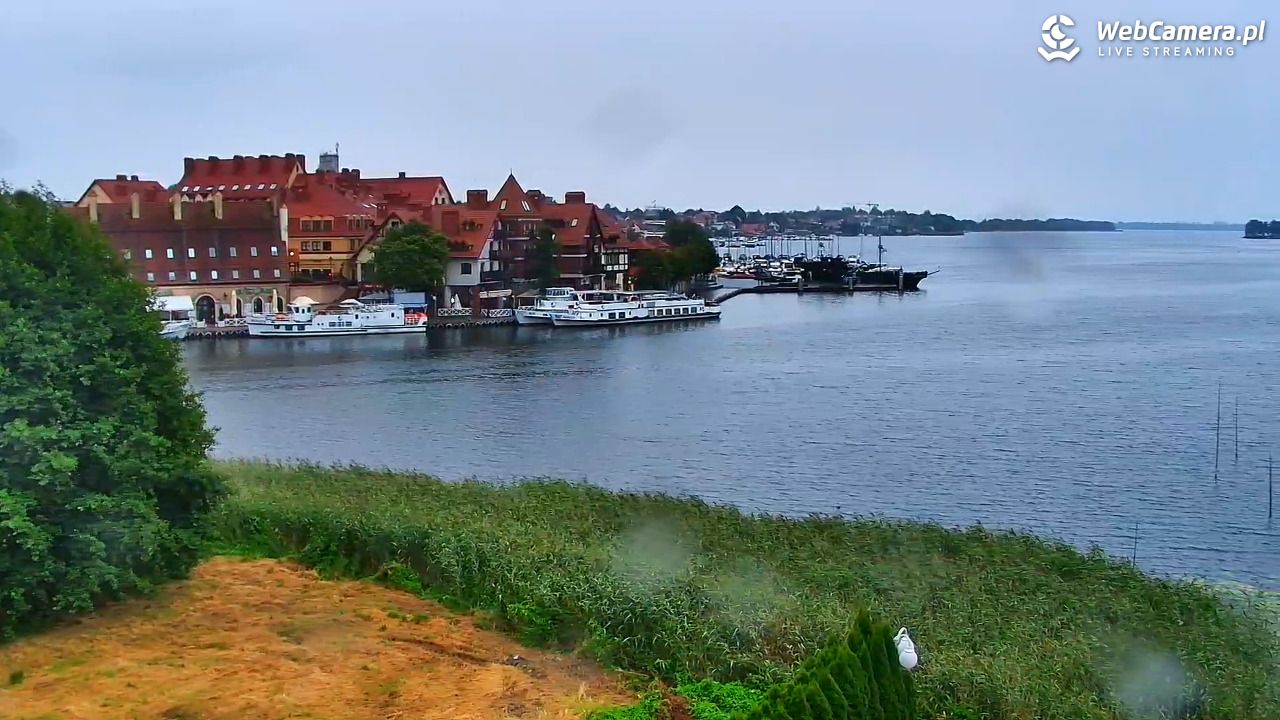 MIKOŁAJKI - widok na port - 20 sierpień 2026, 05:50