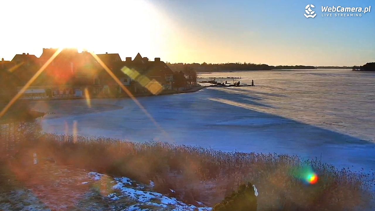 MIKOŁAJKI - widok na port - 04 marzec 2026, 06:54