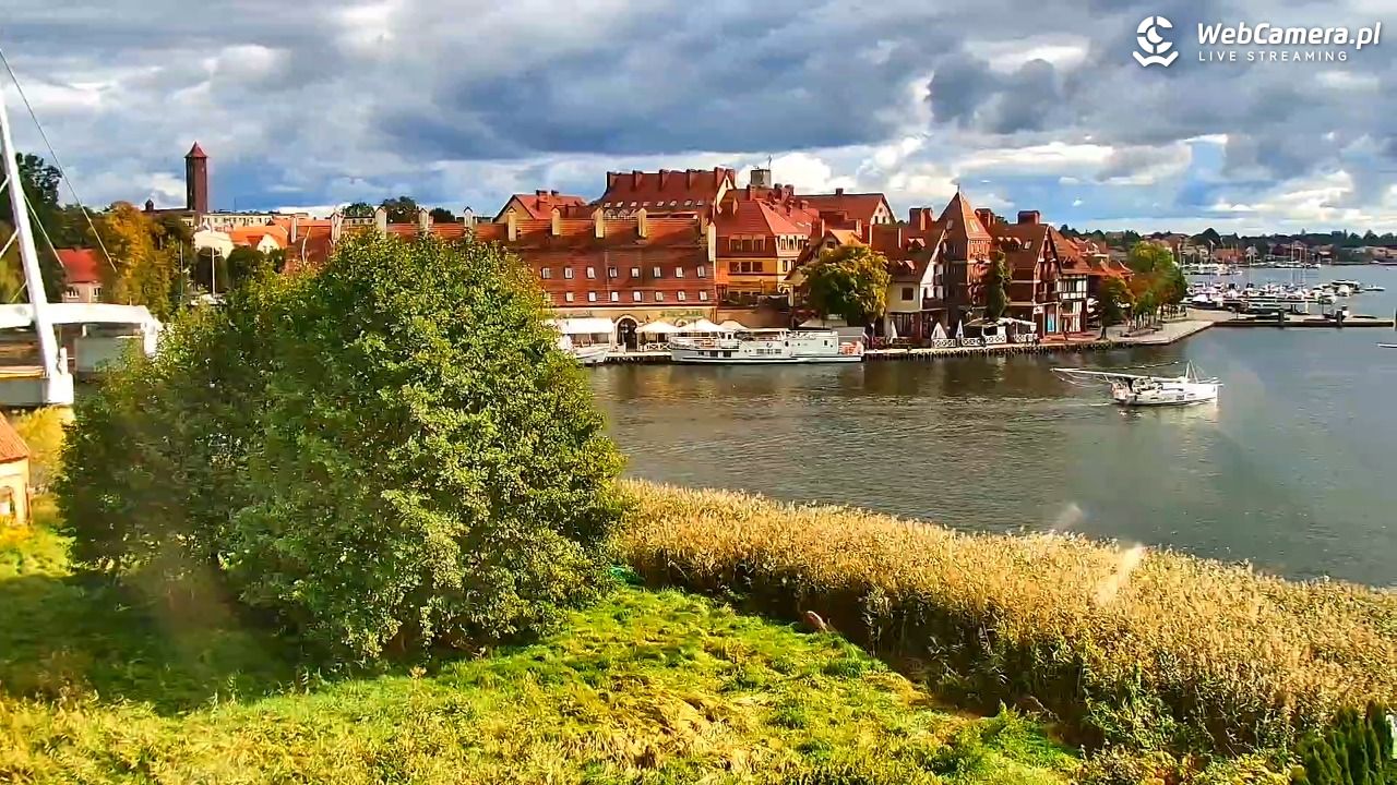 MIKOŁAJKI - widok na port - 28 wresień 2025, 12:14