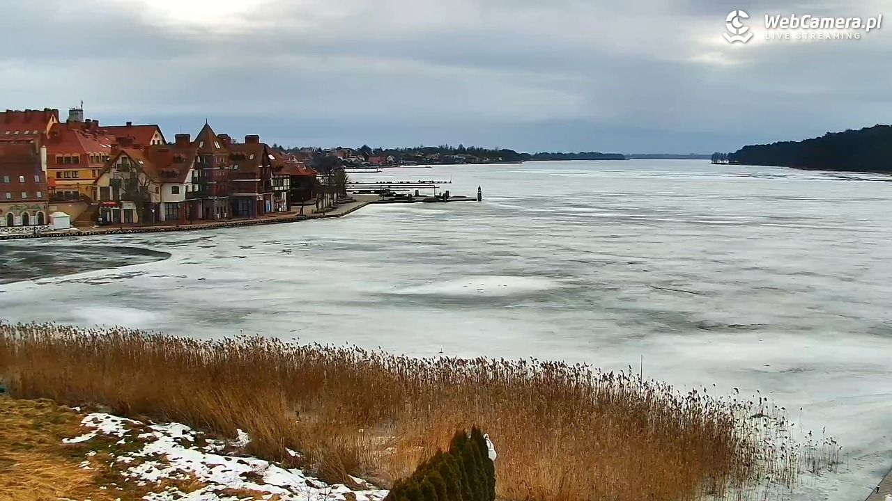 MIKOŁAJKI - widok na port - 03 marzec 2026, 10:48