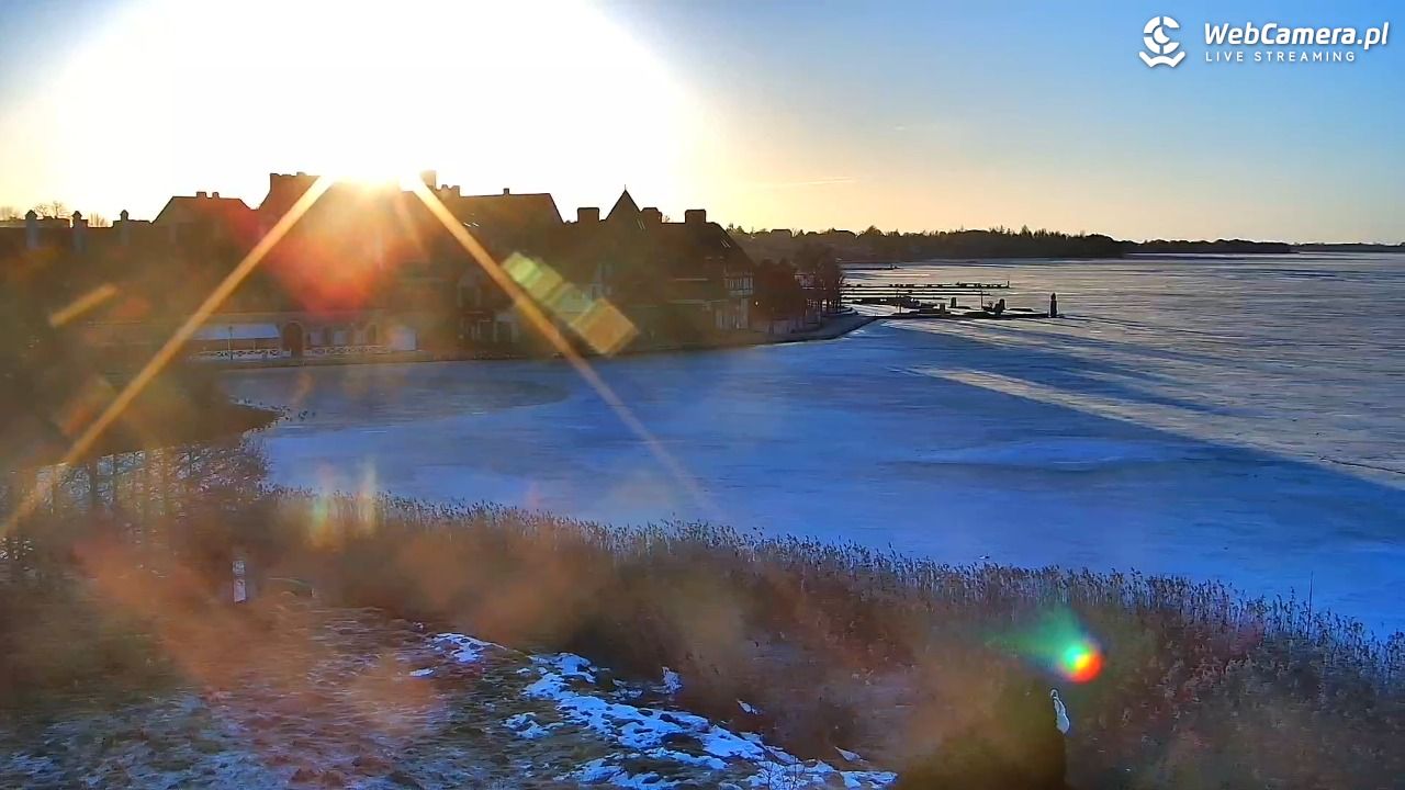 MIKOŁAJKI - widok na port - 04 marzec 2026, 06:50