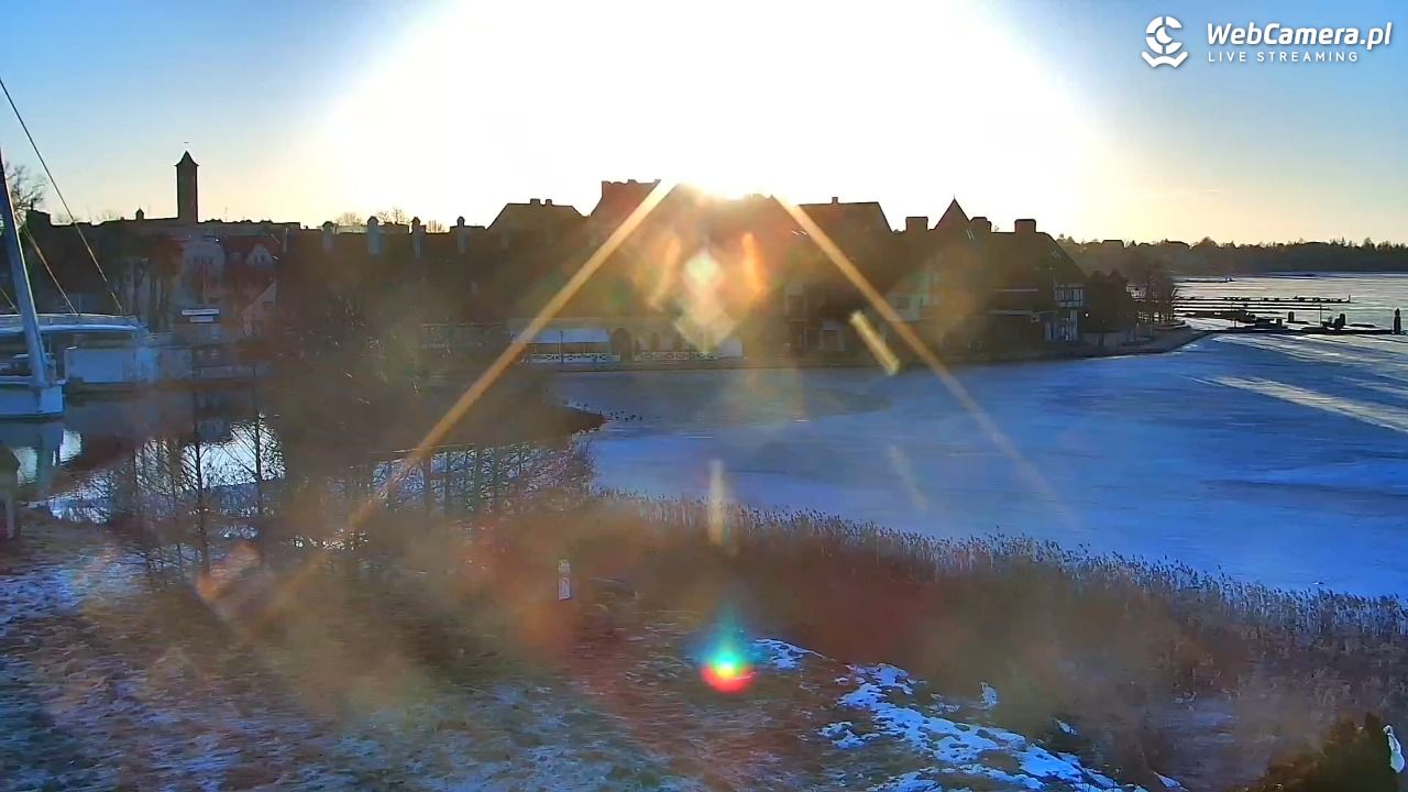 MIKOŁAJKI - widok na port - 04 marzec 2026, 06:54