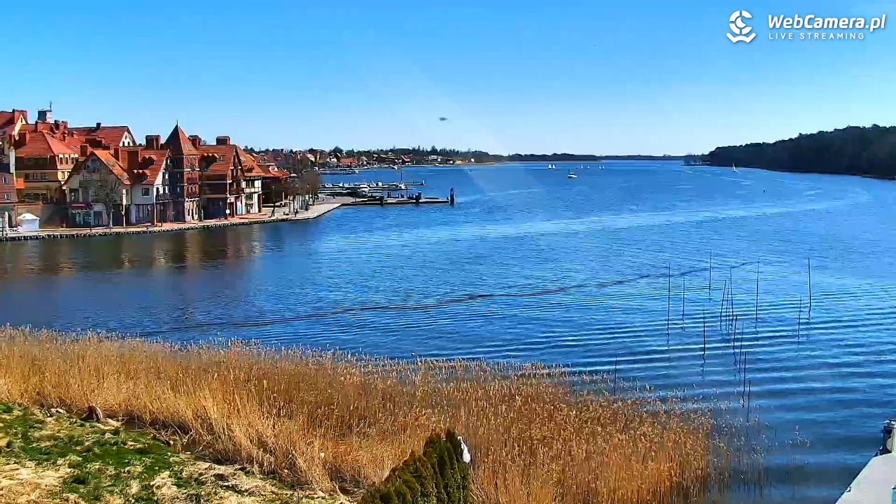 MIKOŁAJKI - widok na port - 18 kwiecień 2026, 13:26