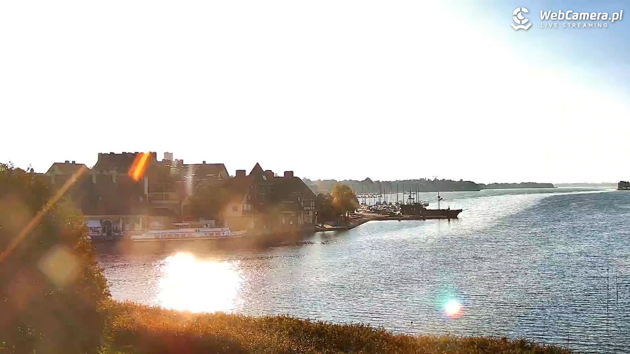 MIKOŁAJKI - widok na port - 29 wresień 2026, 08:01