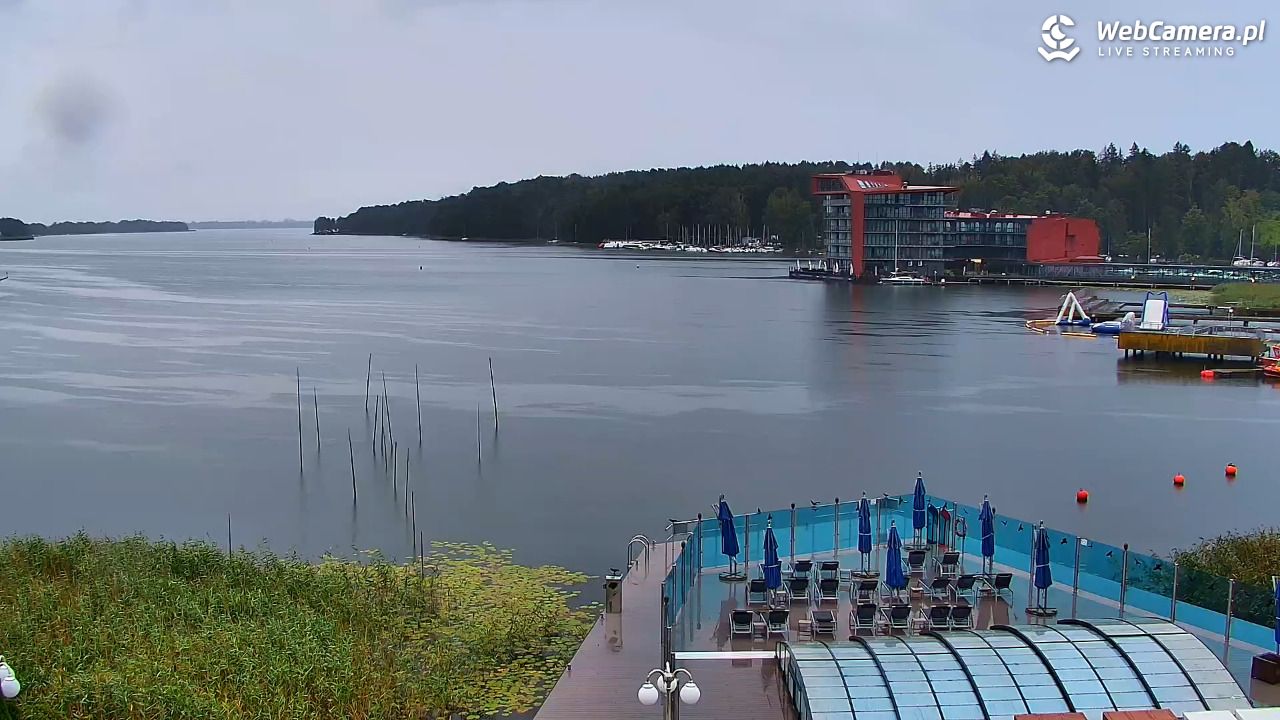 MIKOŁAJKI - widok na port - 18 sierpień 2026, 05:48