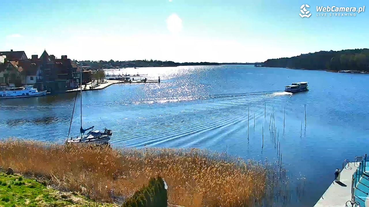 MIKOŁAJKI - widok na port - 21 kwiecień 2026, 10:06