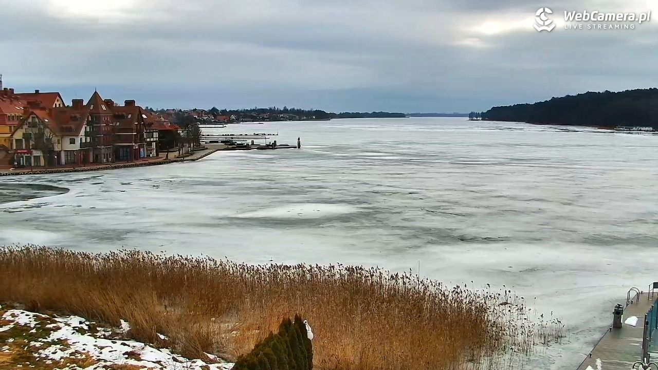 MIKOŁAJKI - widok na port - 03 marzec 2026, 10:48