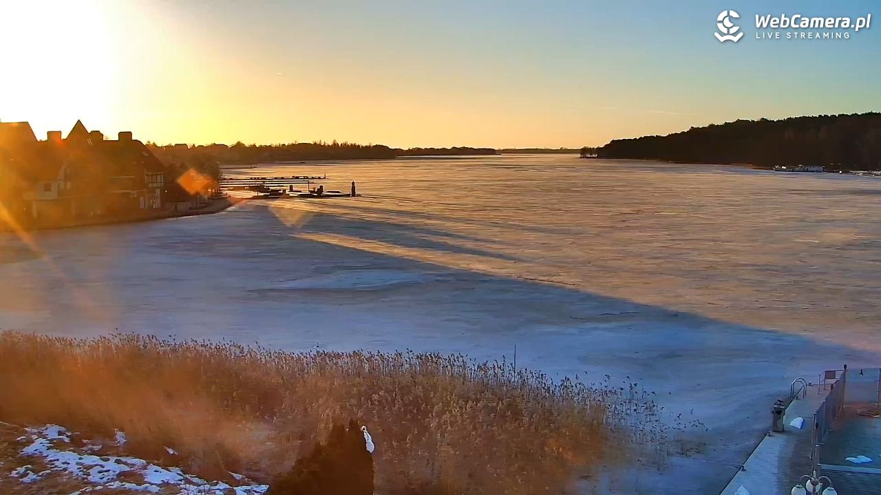 MIKOŁAJKI - widok na port - 04 marzec 2026, 06:47