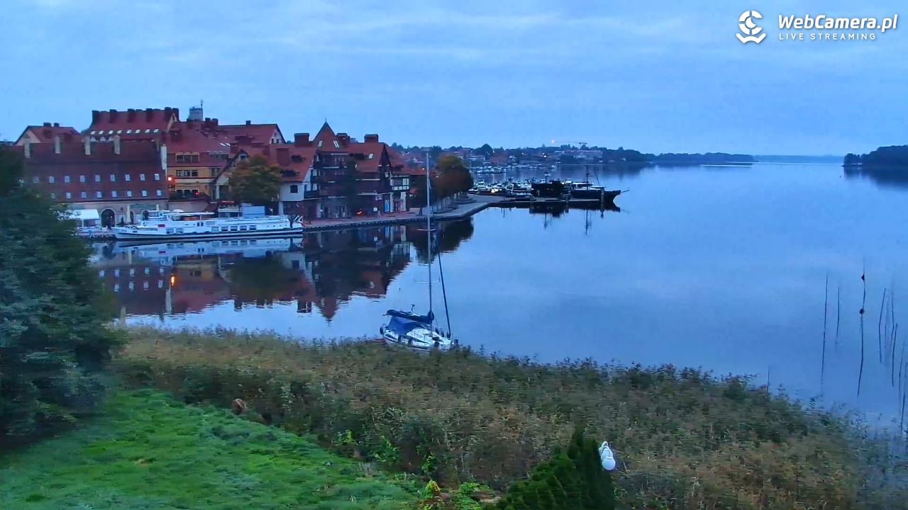 MIKOŁAJKI - widok na port - 04 październik 2026, 06:30
