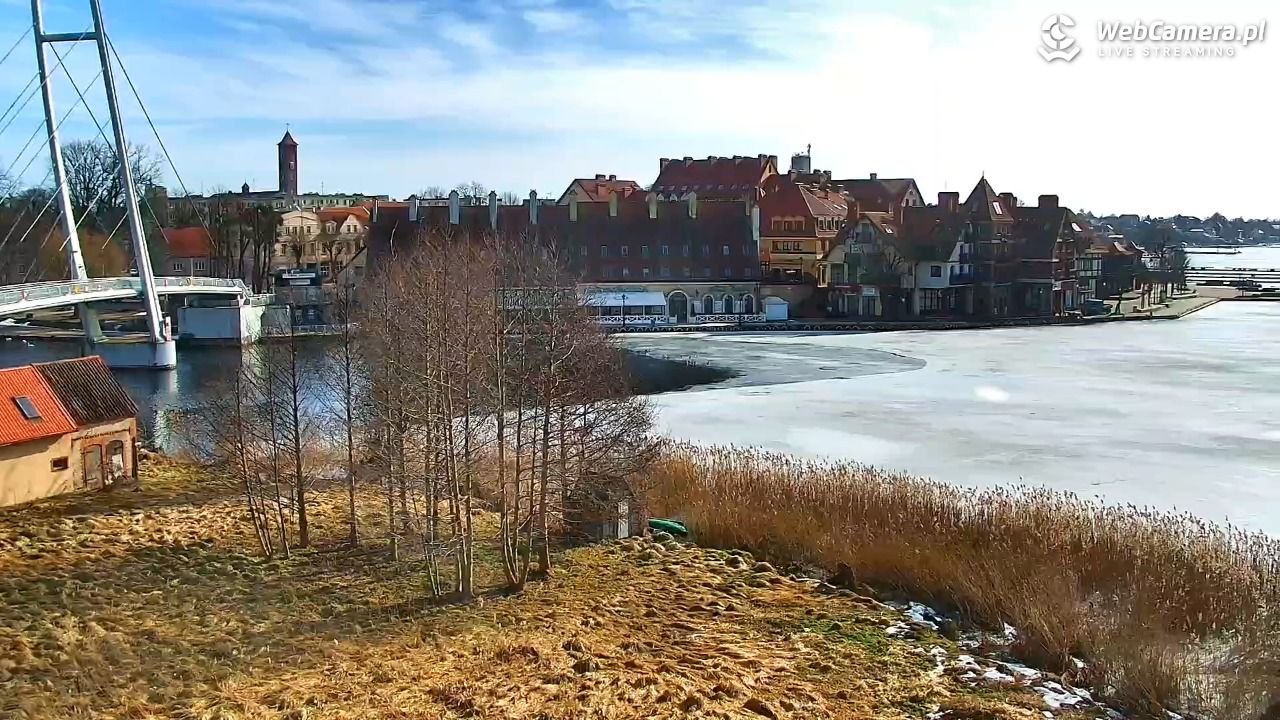 MIKOŁAJKI - widok na port - 05 marzec 2026, 09:55