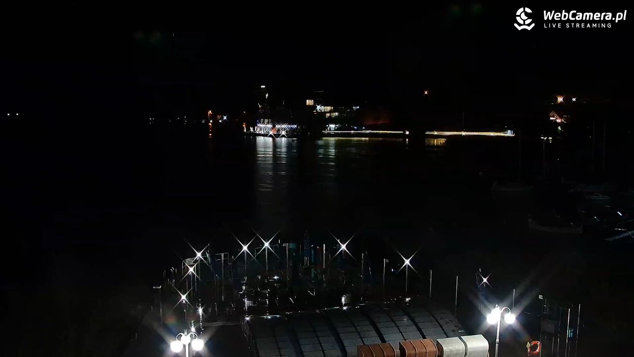 MIKOŁAJKI - widok na port - 17 sierpień 2026, 22:49