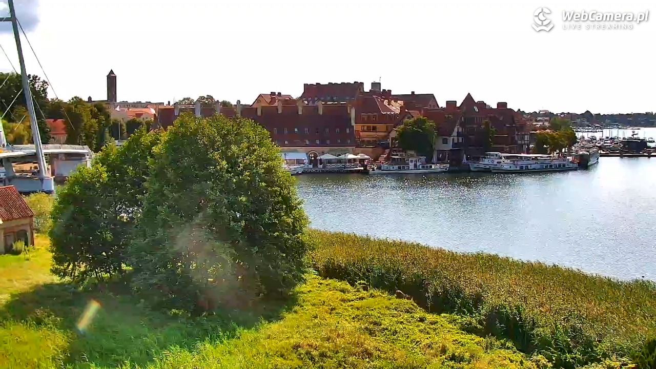MIKOŁAJKI - widok na port - 01 sierpień 2025, 09:44