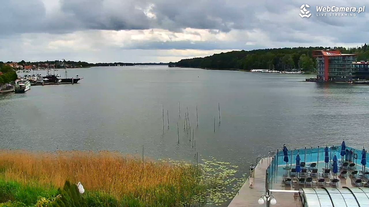 MIKOŁAJKI - widok na port - 14 czerwiec 2026, 11:02