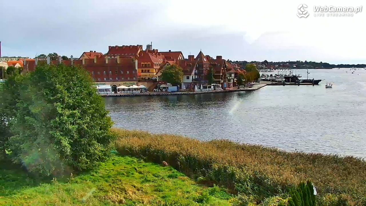 MIKOŁAJKI - widok na port - 27 wresień 2025, 11:21