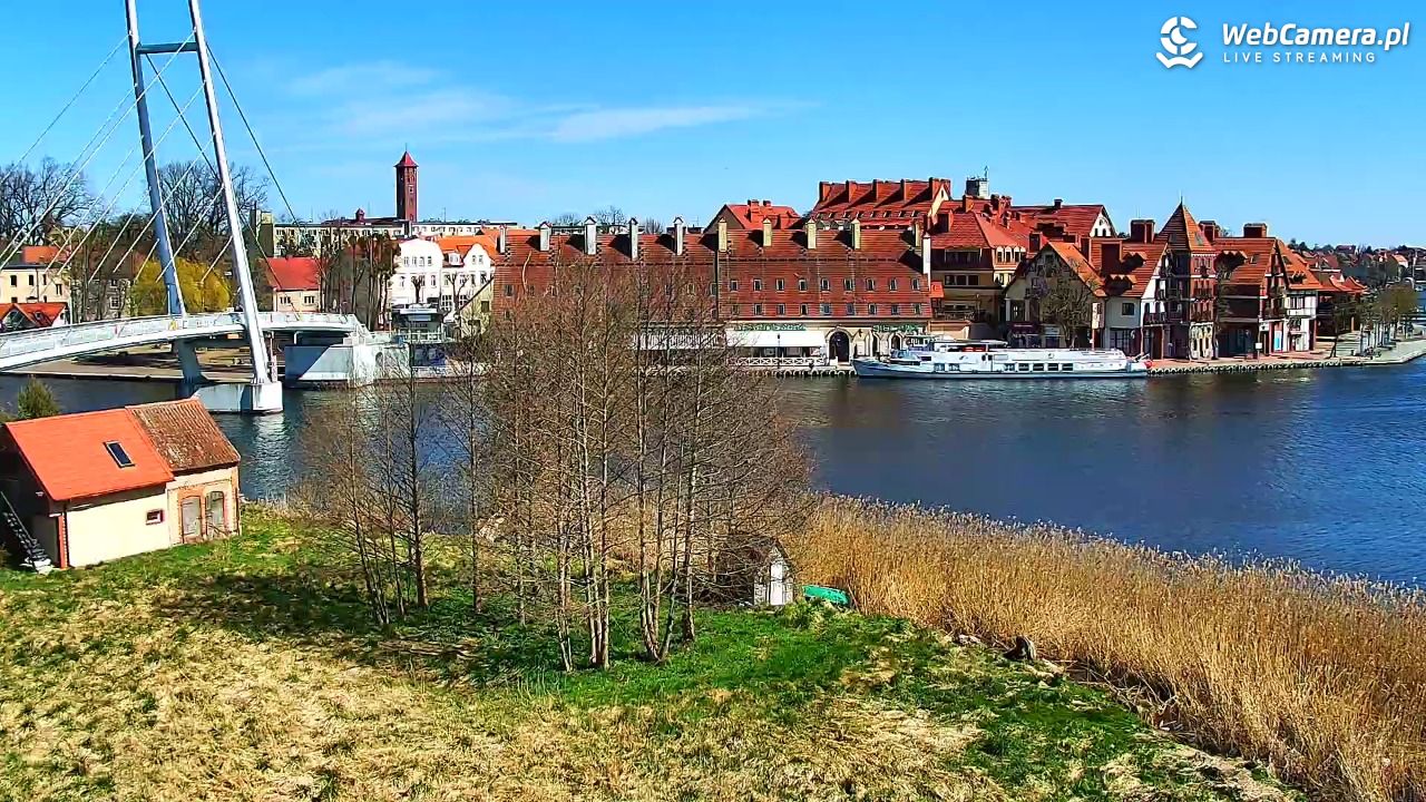 MIKOŁAJKI - widok na port - 21 kwiecień 2026, 14:05