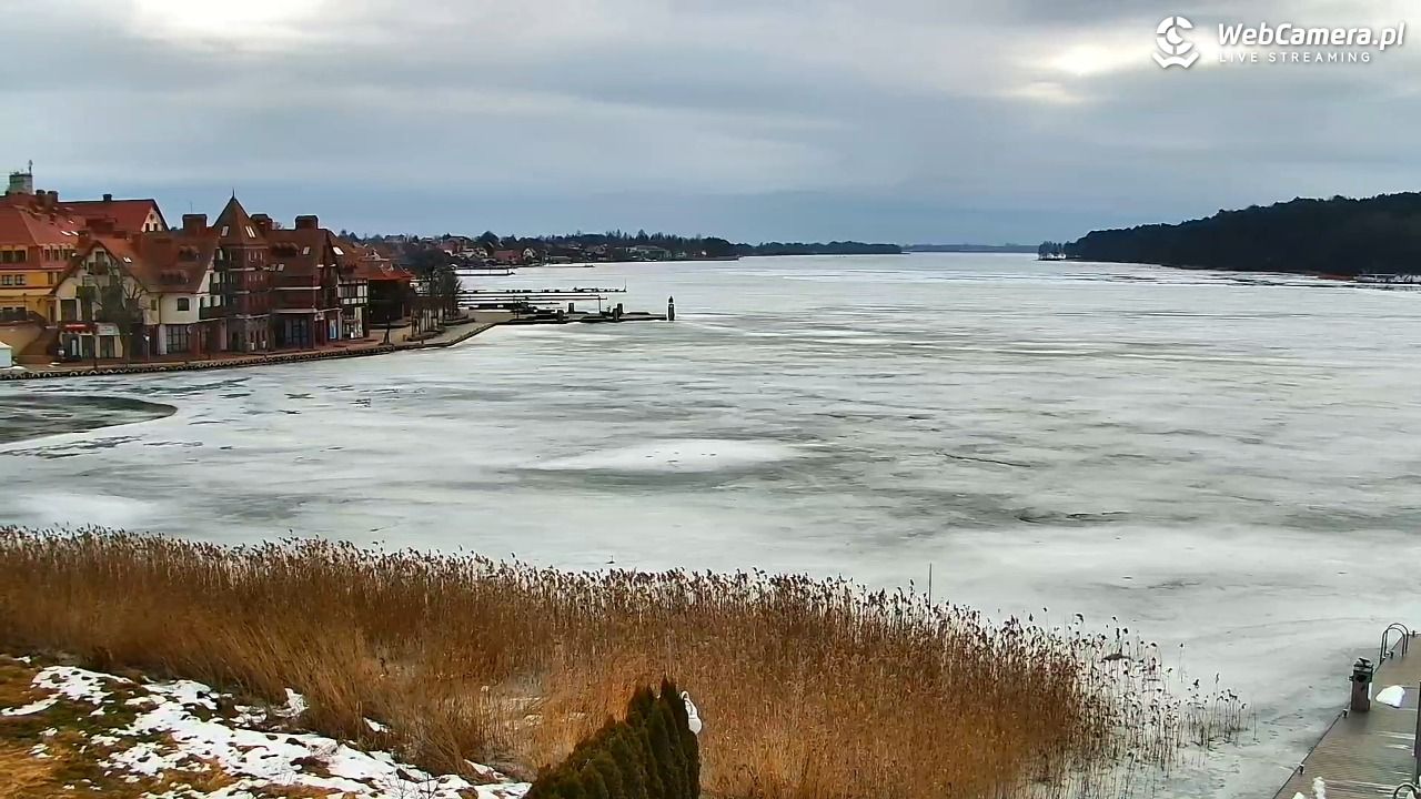 MIKOŁAJKI - widok na port - 03 marzec 2026, 10:48