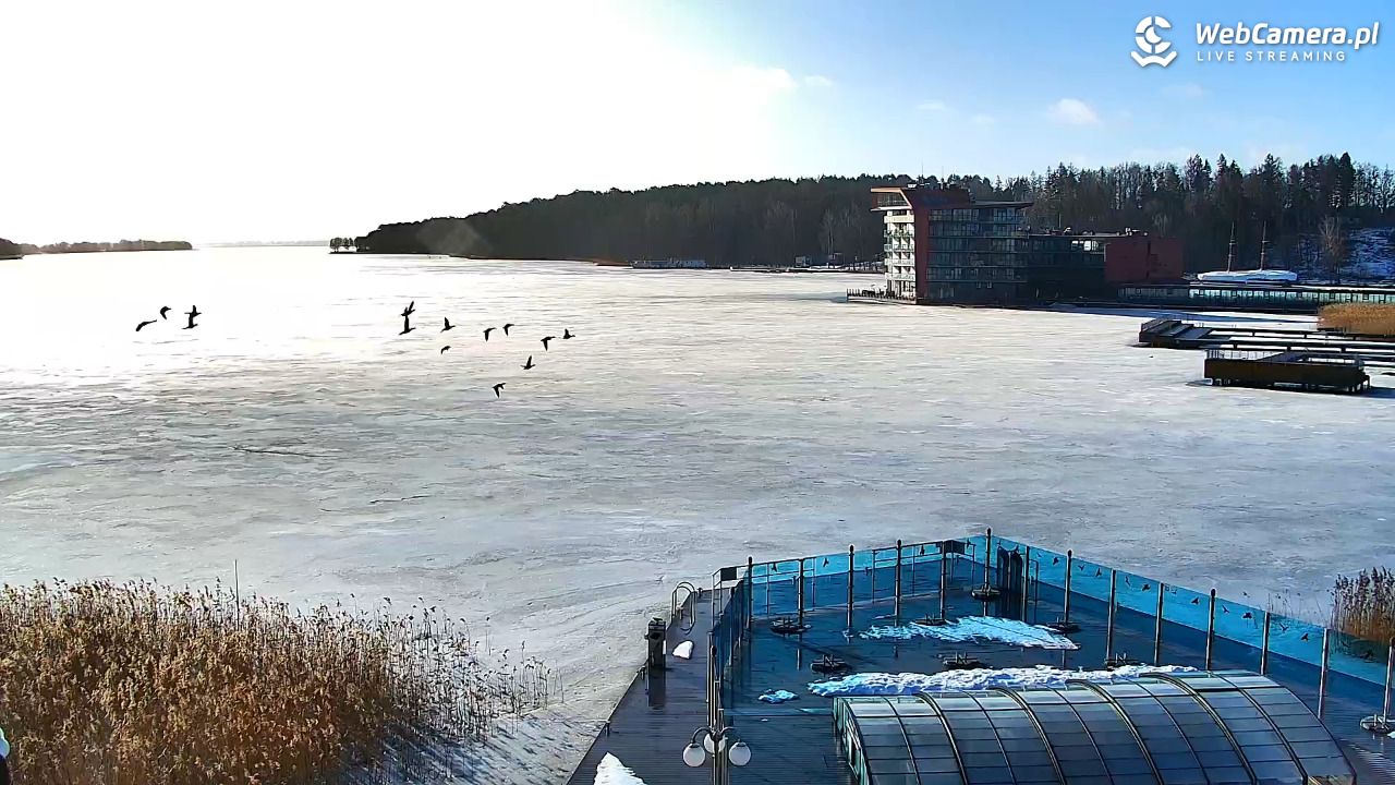 MIKOŁAJKI - widok na port - 04 marzec 2026, 08:23