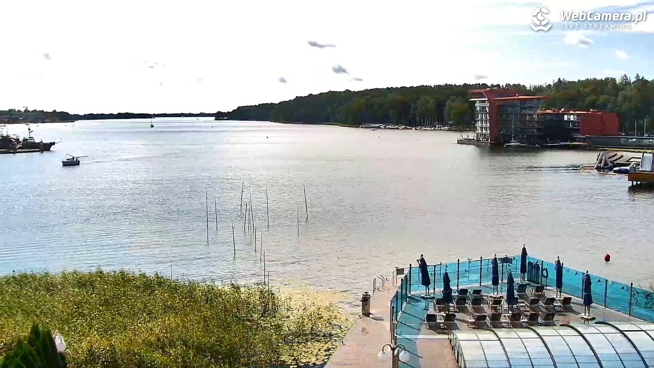 MIKOŁAJKI - widok na port - 17 sierpień 2026, 09:59