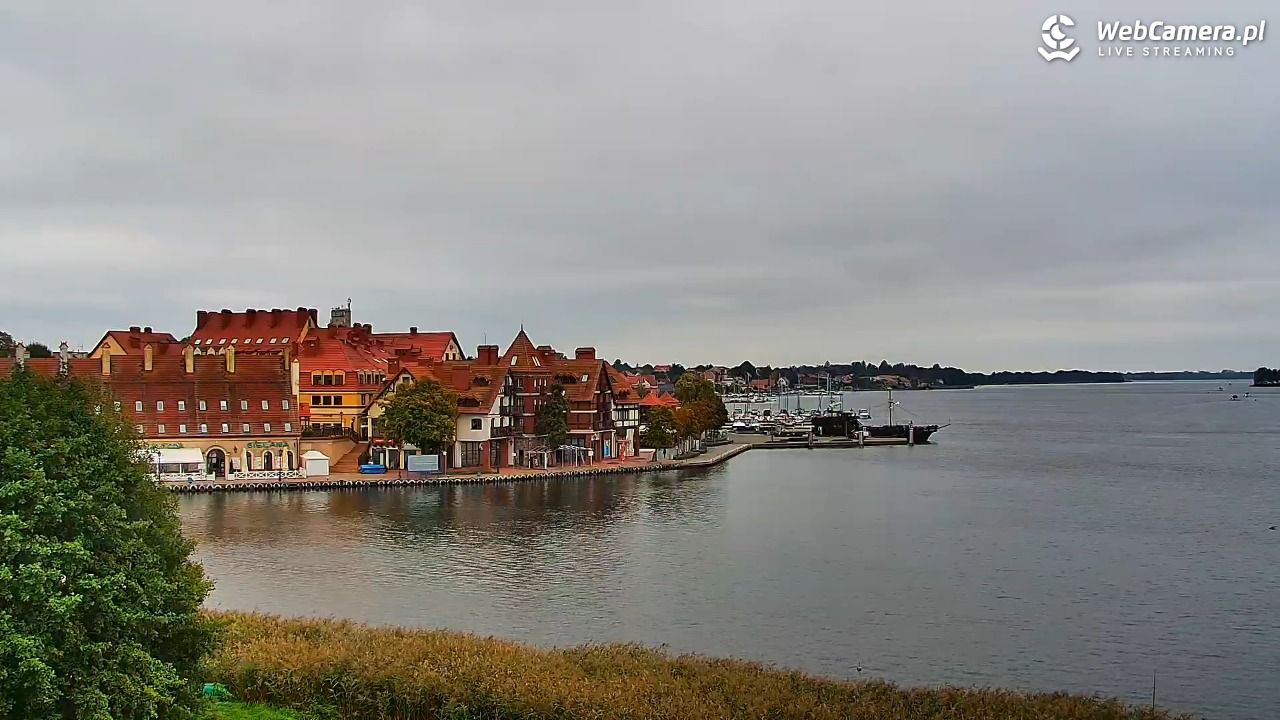 MIKOŁAJKI - widok na port - 30 wresień 2025, 12:17