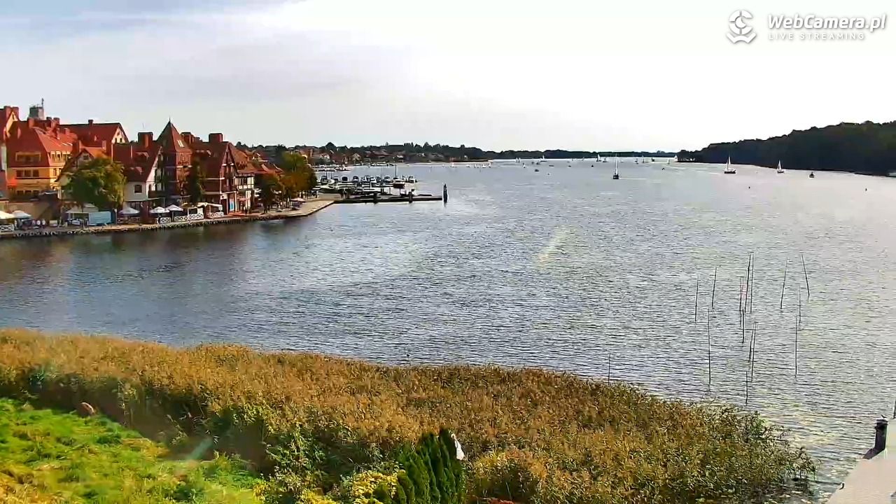MIKOŁAJKI - widok na port - 27 wresień 2025, 12:23