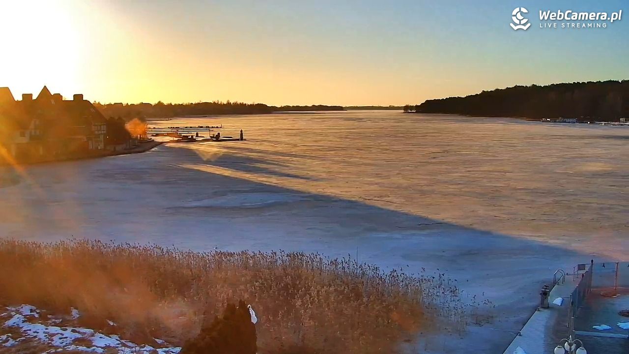 MIKOŁAJKI - widok na port - 04 marzec 2026, 06:51