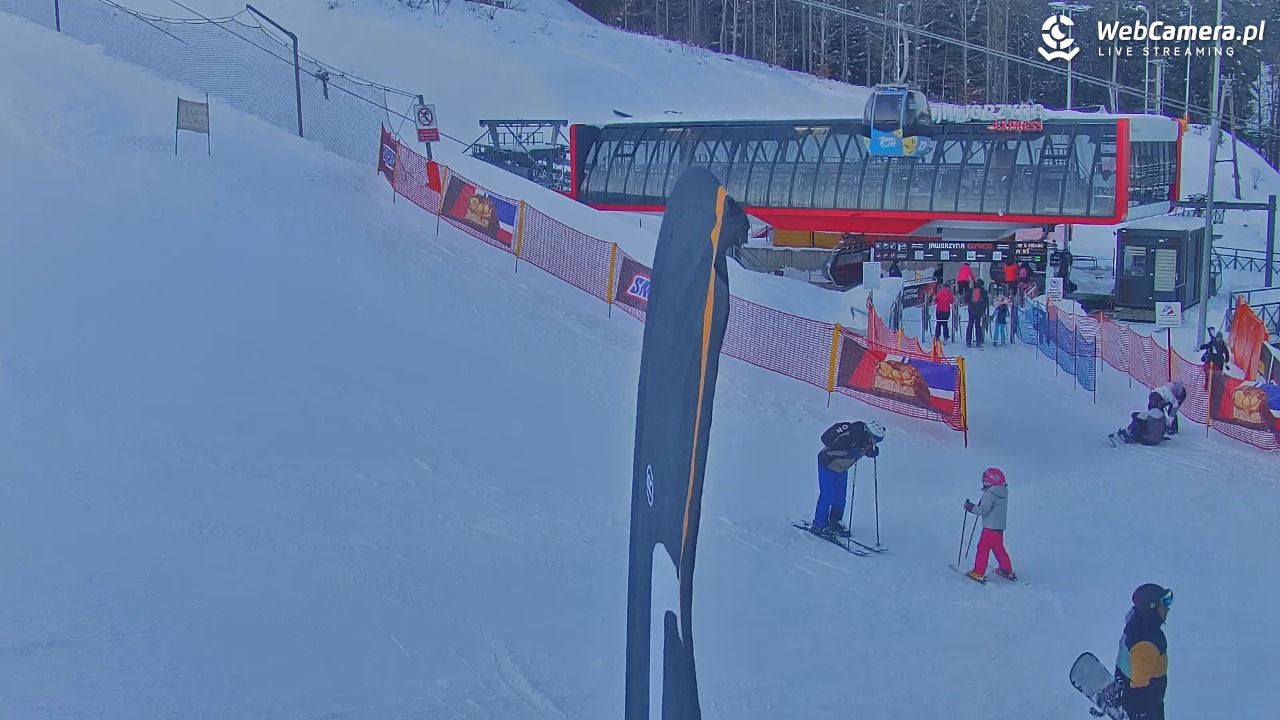 Jaworzyna Krynicka - dolna stacja - 18 styczeń 2026, 14:57