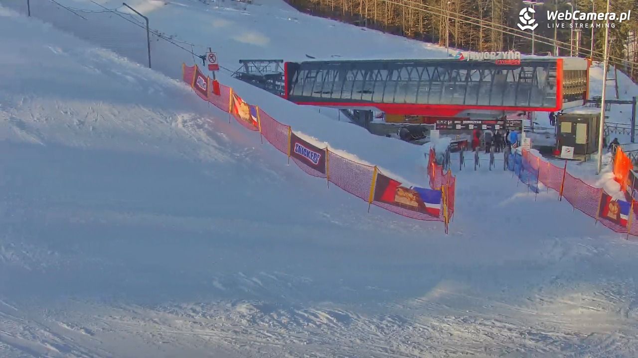 Jaworzyna Krynicka - dolna stacja - 19 styczeń 2026, 14:04